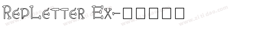 RedLetter Ex字体转换